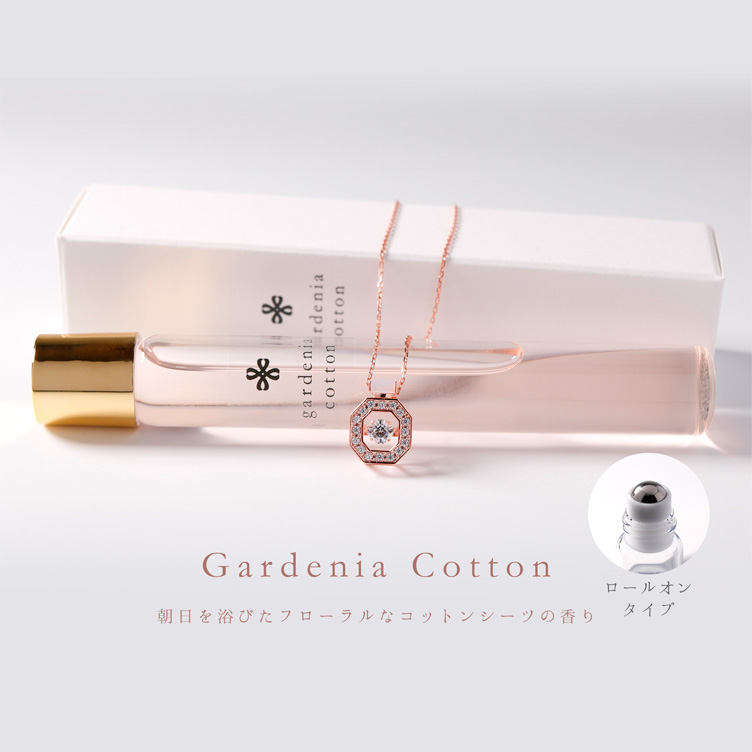 Gardenia Cotton フローラルなコットンシｰツのかおり